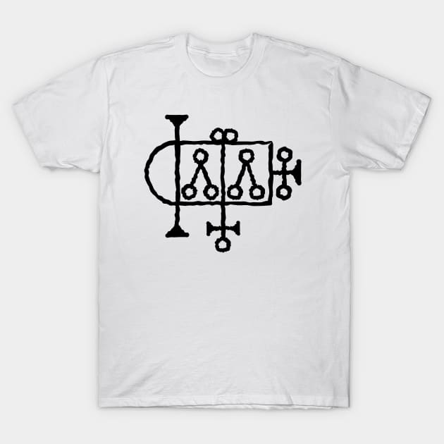 Sigil Of Malphas T-Shirt by SFPater